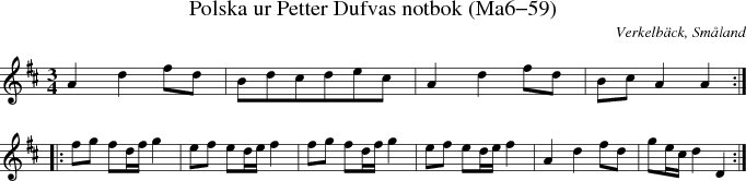 Polska ur Petter Dufvas notbok (Ma6-59)
