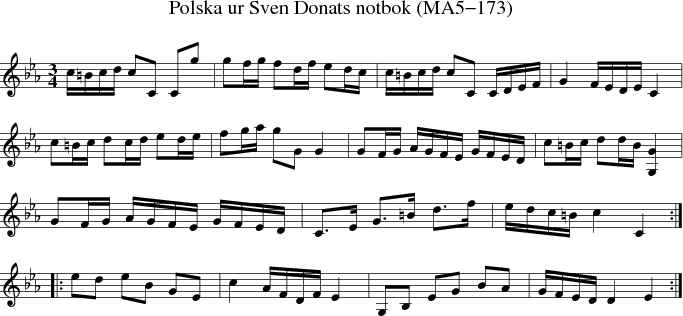 Polska ur Sven Donats notbok (MA5-173)