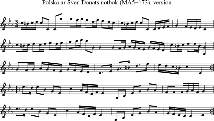 Polska ur Sven Donats notbok (MA5-173), version