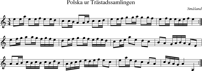 Polska ur Tr�stadssamlingen