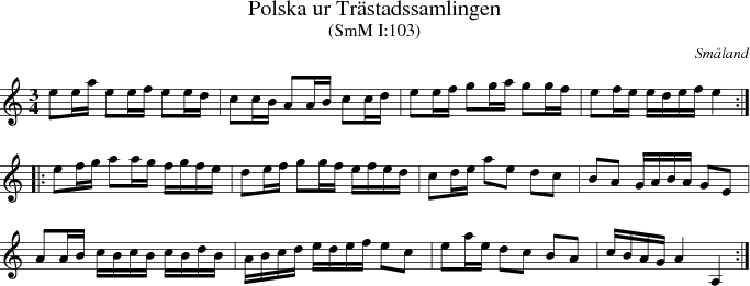 Polska ur Trstadssamlingen