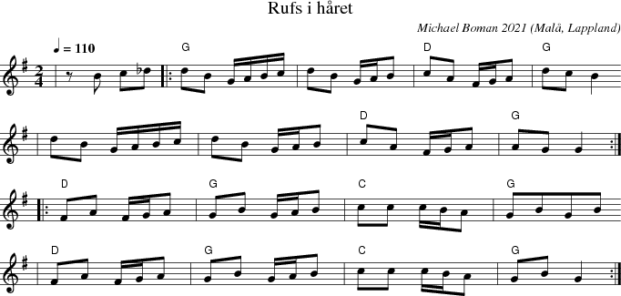 Rufs i h�ret