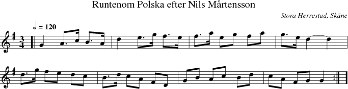 Runtenom Polska efter Nils Mrtensson