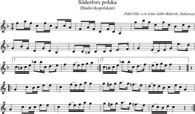 Sderfors polska