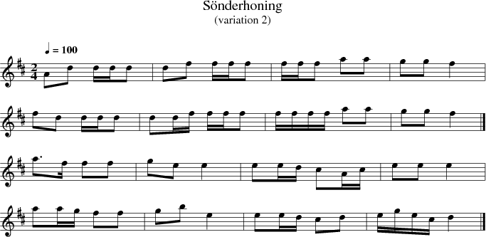 Snderhoning 