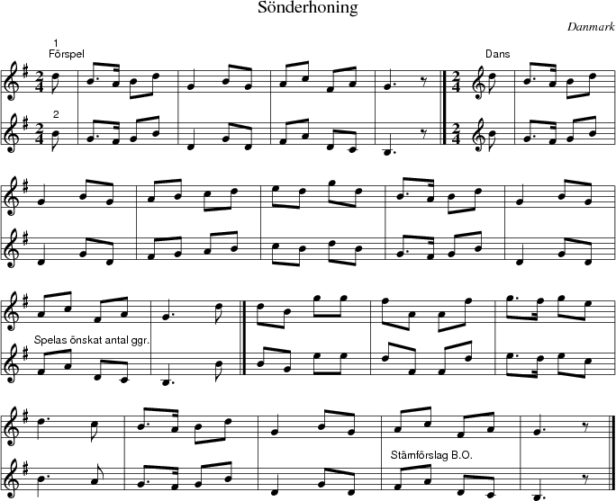 Snderhoning