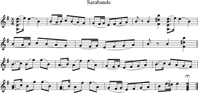 Sarabande