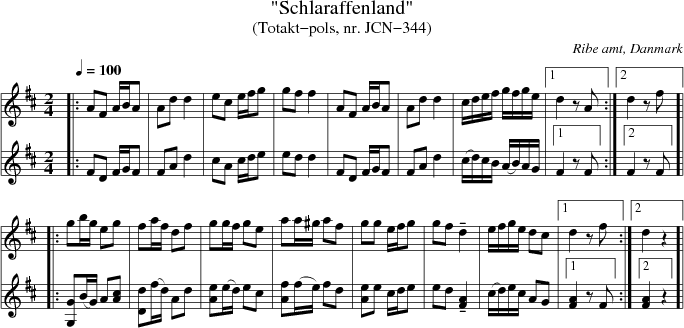 "Schlaraffenland"