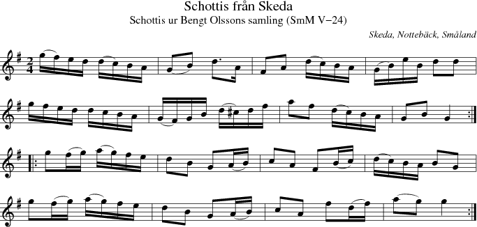 Schottis frn Skeda