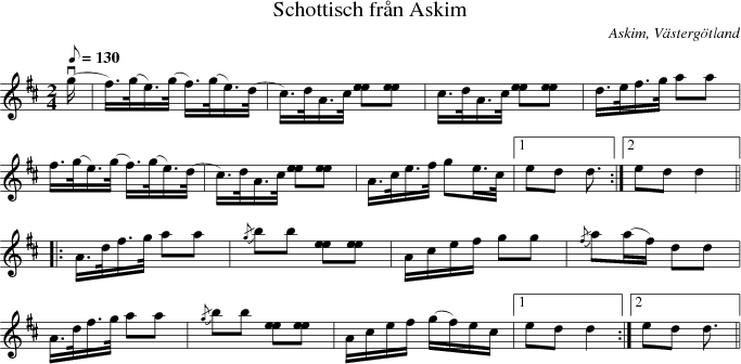 Schottisch frn Askim