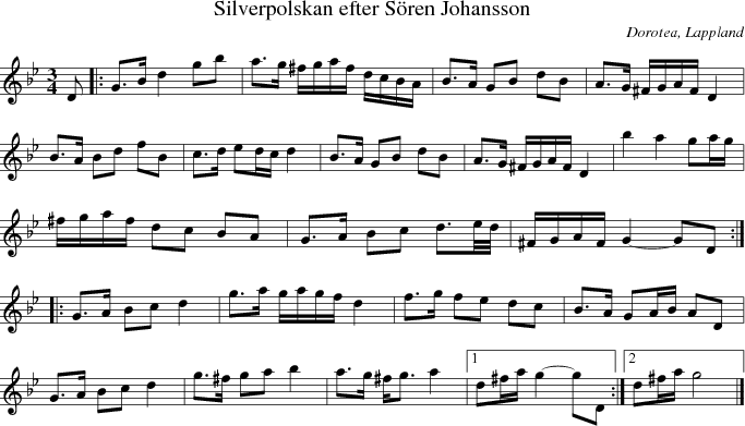 Silverpolskan efter S�ren Johansson