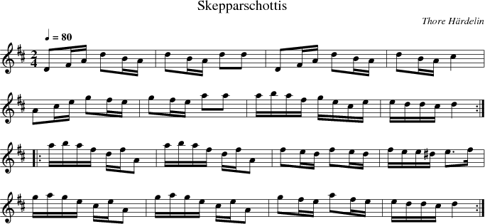Skepparschottis