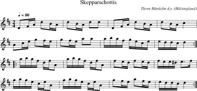 Skepparschottis