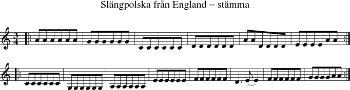 Slngpolska frn England - stmma