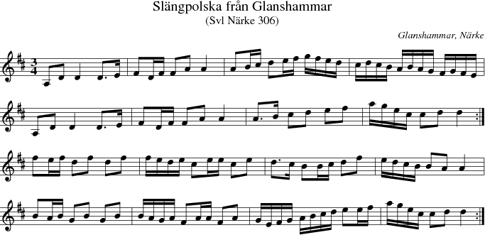 Slngpolska frn Glanshammar 