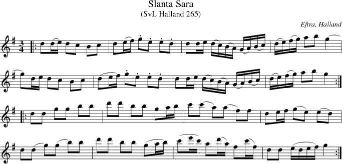 Slanta Sara