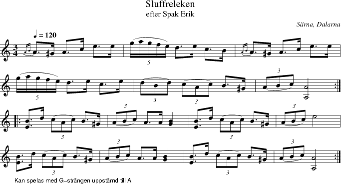 Sluffreleken