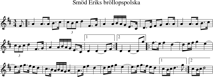 Smd Eriks brllopspolska