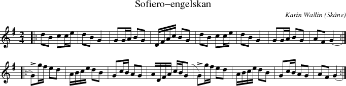 Sofiero-engelskan