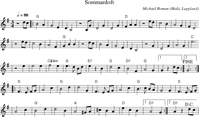 Sommardoft