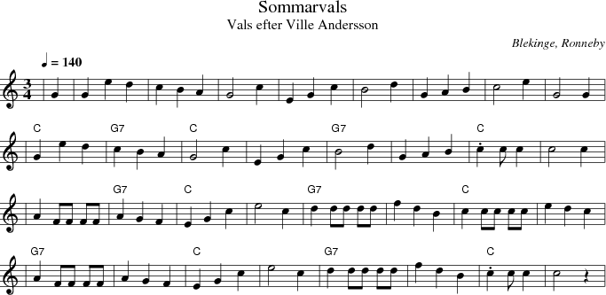Sommarvals