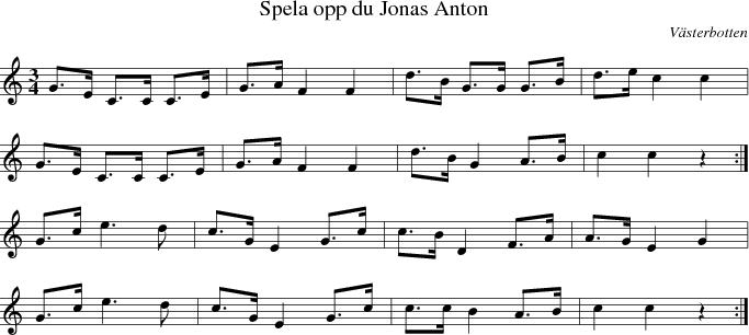 Spela opp du Jonas Anton