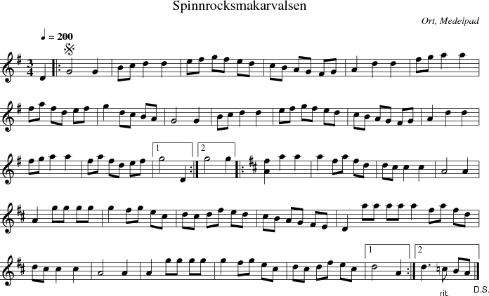 Spinnrocksmakarvalsen