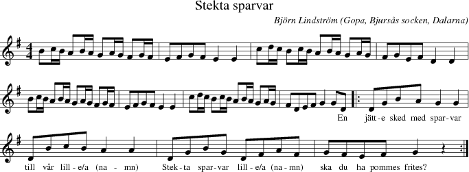 Stekta sparvar