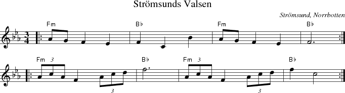 Strmsunds Valsen