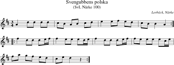 Svengubbens polska