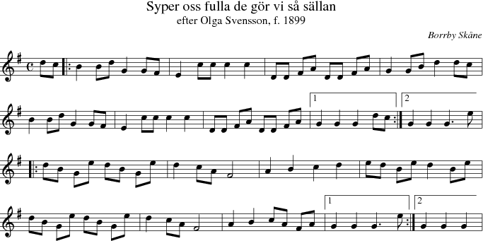 Syper oss fulla de gr vi s sllan