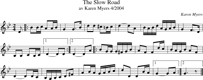 The Slow Road
