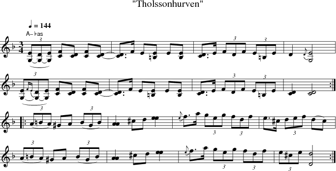 "Tholssonhurven"