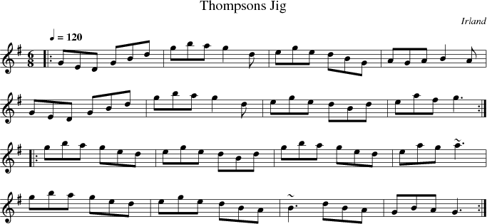 Thompsons Jig