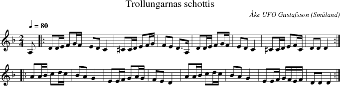 Trollungarnas schottis