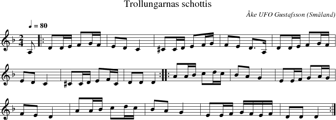 Trollungarnas schottis