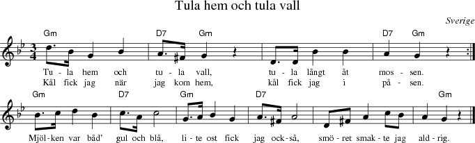 Tula hem och tula vall