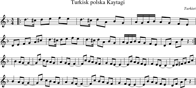 Turkisk polska Kaytagi