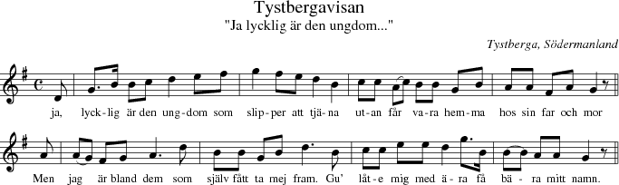 Tystbergavisan