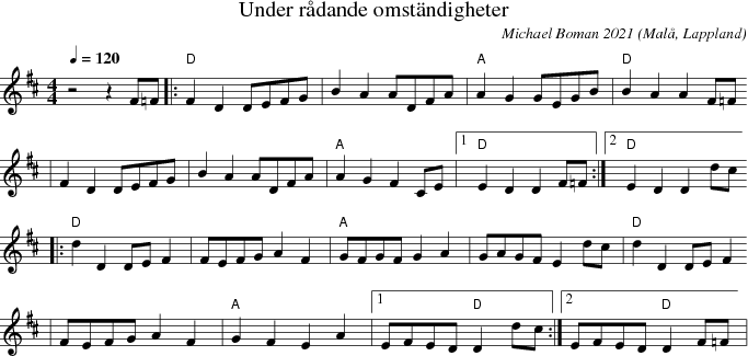 Under r�dande omst�ndigheter