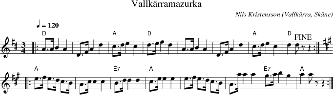 Vallkrramazurka