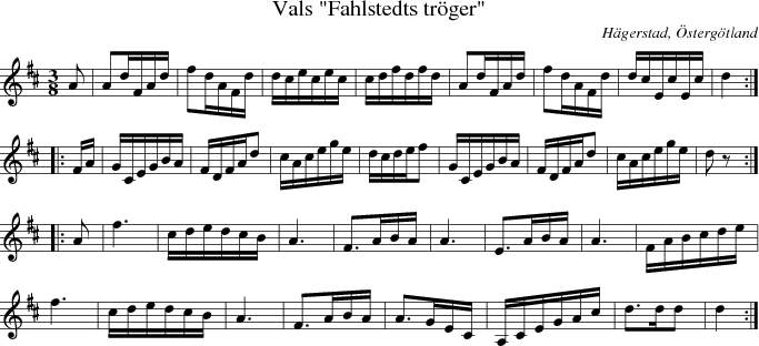 Vals "Fahlstedts trger"
