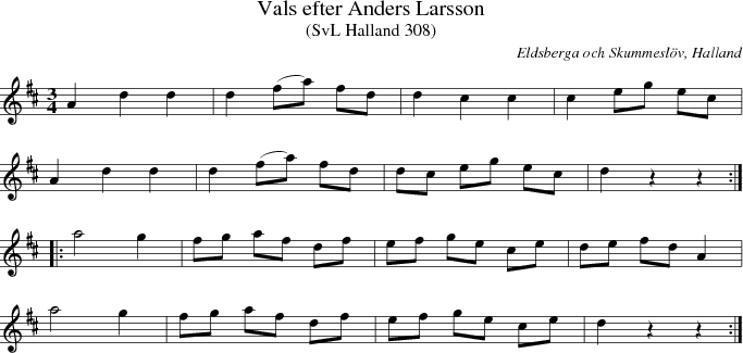 Vals efter Anders Larsson