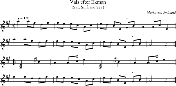 Vals efter Ekman 