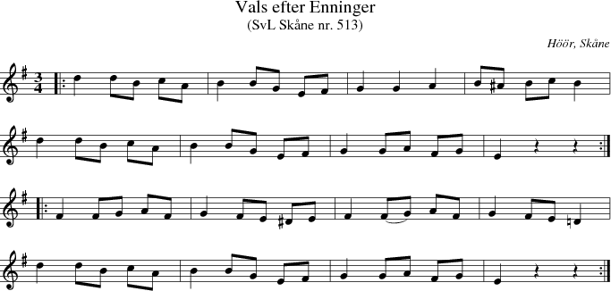 Vals efter Enninger