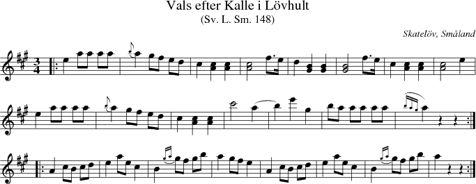 Vals efter Kalle i Lvhult