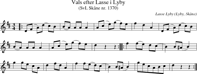 Vals efter Lasse i Lyby 