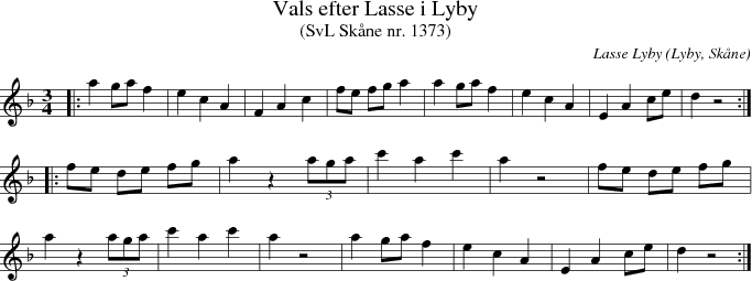 Vals efter Lasse i Lyby 