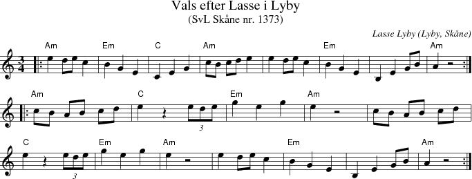 Vals efter Lasse i Lyby 