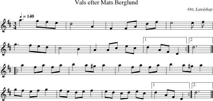 Vals efter Mats Berglund